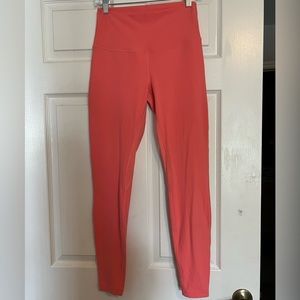 Lululemon align high rise pants 25” size 6